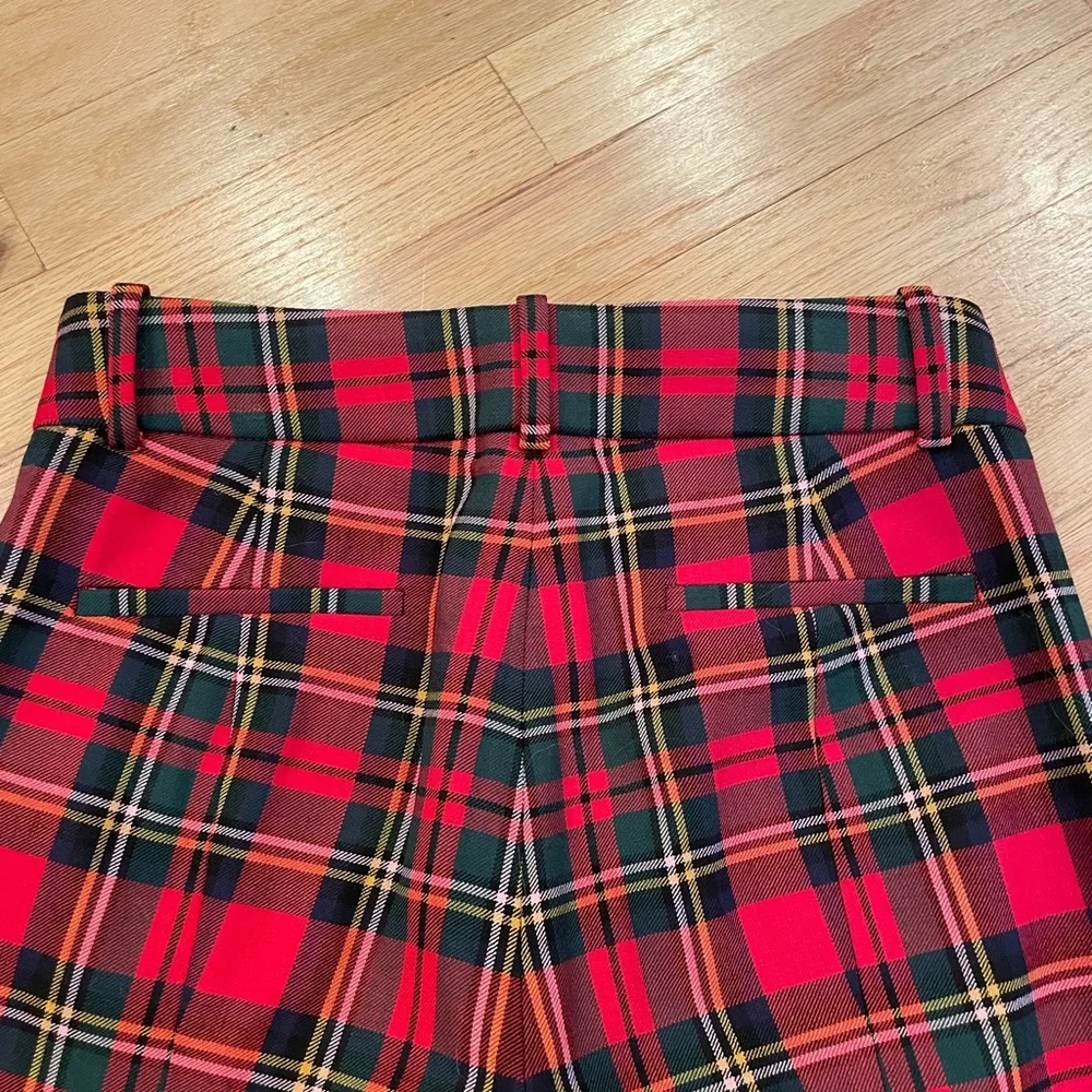 J. Crew Cameron Pants | Holiday Pattern | Size 0 - Picture 3 of 4